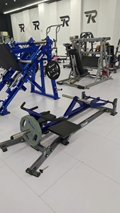Máquina de <span class=keywords><strong>remo</strong></span> con barra en T de acero galvanizado Q235 para <span class=keywords><strong>ejercicio</strong></span> corporal, equipo comercial de musculación de fábrica ROSEN Source - Product Image 5