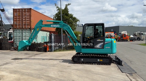 Excavadora Kobelco SK60 de 6 Toneladas, Original, Azul, Proveniente de Japón, Piezas de Motor para Maquinaria de Orugas, Usada, Japonesa - Product Image 5
