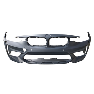 Para <span class=keywords><strong>BMW</strong></span> Serie 3 F30 F35 2012-2019 Actualización a M3C Estilo Kit de carrocería Incluye montaje de parachoques delantero con rejilla - Product Image 3
