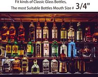 Bec verseur pour spiritueux en acier inoxydable 304, accessoires de barman, outils de bar, bouchon de bouteille, bec verseur pour barman