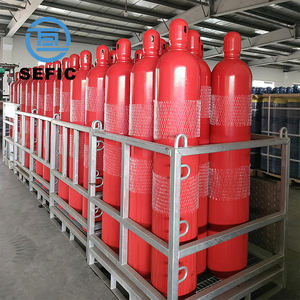 ถัง CO2 150 บาร์ 68 ลิตร 45 กิโลกรัม พร้อมวาล์วอัตโนมัติสำหรับดับเพลิงด้วย CO2 - Product Image 5