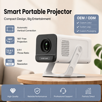 ROJIN Vente en gros X1AR Mini projecteur intelligent Android WiFi 6, projecteur LCD HD portable pour cinéma maison, fournisseur d'usine OEM ODM