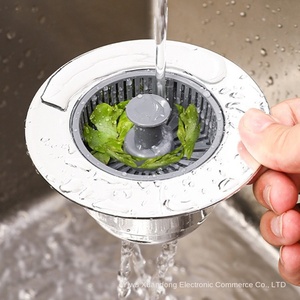 Filtro de acero inoxidable para desagüe de cocina, colador de verduras, tapón para fregadero, suministro para baño y sanitario - Product Image 6