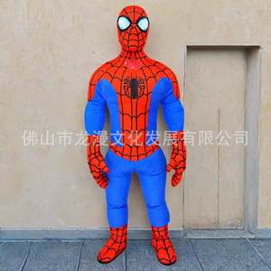 <span class=keywords><strong>Disfraz</strong></span> de mascota inflable para adultos de estilo Anime de Spider-Man, Cosplay divertido para Halloween, Navidad, fiestas y paseos de superhéroes - Product Image 3