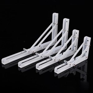 Vente en gros Acier inoxydable Angle droit <span class=keywords><strong>Billy</strong></span> Bracket pliable télescopique Partition Shelf Support Trépied Étagère <span class=keywords><strong>murale</strong></span> - Product Image 4