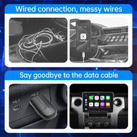 Adaptateur sans fil CarPlay et Android Auto Trolink TAB09 avec port USB Type C Bluetooth 5.4 Compatible avec tous les véhicules