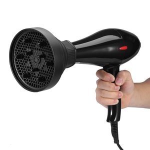 Difusor de Secador de Pelo Plegable de Silicona y Plástico para Salón de Belleza <span class=keywords><strong>WangDa</strong></span>, Negro, Resistente al Calor, Profesional - Product Image 5