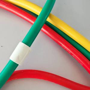 Grote vierkante sleepketting kabelringterminal koperen neusverbindinglijn voor huishoudelijke apparaten en machines, IP66 geclassificeerd, rubber geïsoleerd - Product Image 5