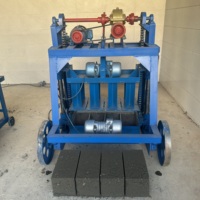 Exportation d'afrique : Nouvelle machine mobile de fabrication de blocs et briques de ciment 4-35 pour l'automatisation