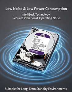 ฮาร์ดดิสก์ภายในสำหรับการเฝ้าระวัง ขนาด 3.5 นิ้ว สีม่วง SATA III ความจุ <span class=keywords><strong>1TB</strong></span> 2TB 4TB 6TB 8TB 10TB สำหรับการตรวจสอบความปลอดภัย - Product Image 2