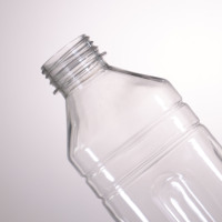 Bouteilles d'Emballage en Plastique PET Vides de 1000 ml et 1500 ml pour Jus Frais, Eau et Boissons avec Bouchon à Vis