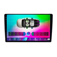Lecteur multimédia automobile Android universel OEM Qualcomm Factory 9'' OLED / QLED avec écran tactile AHD, radio, audio stéréo, autoradio