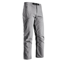 Pantalon Softshell Léger Coupe-Vent et Hydrofuge en Tissu Cordura pour Homme, Idéal pour l'Extérieur et la Randonnée, avec Fermeture Éclair et Techniques de Tissage