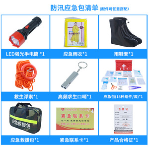 Portable Personal & Family Flood Prevention Emergency <b>Kit</b> Essential Safety & <b>Survival</b> Gear for Flood Season - Product Image 4