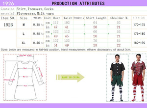 Baige Sexy scozzese Costume da uomo Kilt adulto Hot Scottie Set Costume di Halloween - Product Image 6