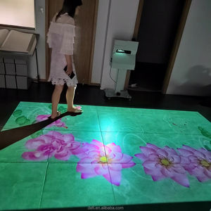 Projecteur de sport interactif pour sol/terre avec 120 jeux 3D pour enfants, incluant des jeux de football virtuels en réalité augmentée - Product Image 4