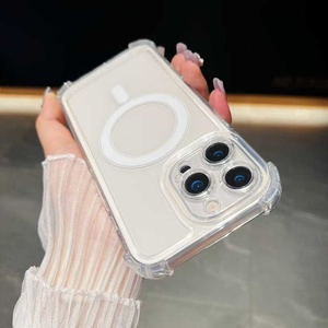 Хит продаж: Прозрачный магнитный чехол из акрила с усиленными углами для <span class=keywords><strong>iPhone</strong></span> 17 Pro Max, с точными вырезами - Product Image 5