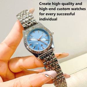 Mode classique, style européen, design minimaliste. Style vintage. Disponible en différentes couleurs. Montre pour femme - Product Image 6