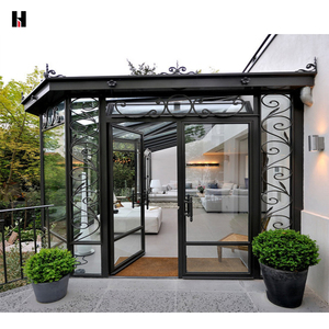 Four Season <strong>Sunroom</strong> Double Tempered Glass Outdoor <strong>Dining</strong> - Product Image 6
