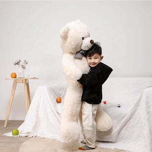 120cm de alta calidad cómodo clásico regalo de San Valentín de peluche oso de peluche blanco - Product Image 3