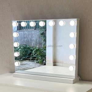 <span class=keywords><strong>Tocador</strong></span> de Madera Moderno con Espejo Iluminado, Estilo Simple para Maquillaje, para Dormitorio o Apartamento, Ideal para Hoteles, Gran Venta 2026 - Product Image 6