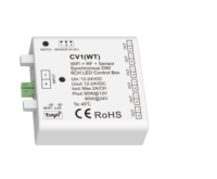 Boîtier de contrôle LED Skydance CV1 12-24VDC Tuya WiFi + RF + capteur synchronisé DIM 6 canaux pour bande LED de placard