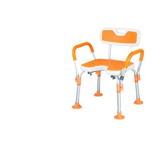 Silla de ducha de aleación de aluminio, capacidad de carga de 150kg, taburete de baño antideslizante para ancianos, discapacitados, mujeres embarazadas - Product Image 2