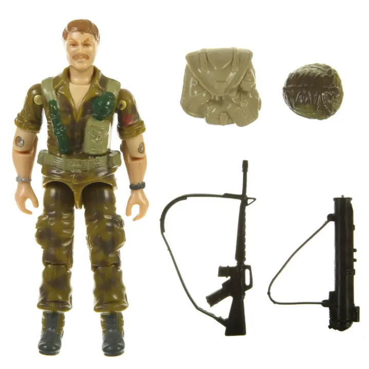 Figurine militaire personnalisé de 3 ", fait sur mesure, en plastique, avec des armes, livraison gratuite