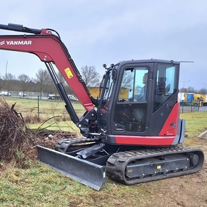 Excavatrice d'occasion Yanmar VIO80 Yanmar VIO70 Yanmar VIO35 Yanmar SV86 Prix de gros Zéro balayage de queue Haute qualité Bon prix - Product Image 2