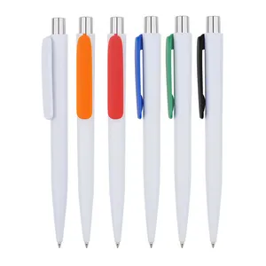 Manufacture Supply Wholesales Customized Company Logo Plastic Ball Pen Cheap Brand Design Promotional Ballpoint