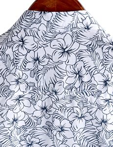 Matching Family <b>Beach</b> <b>Shirts</b> <b>Mens</b> Womens Summer Aloha <b>Shirt</b> Vintage Tropical Floral Print Breathable 100% Polyester Short Sleeve - Product Image 5