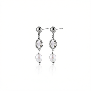 Pendientes de Moda DE PERLAS PE0503 para Mujer, Joyería de Alta Calidad - Product Image 3