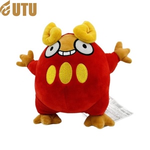 Cross-Biên Giới 20Cm Vừa Có Kích Thước Daruma Lửa Đỏ Tumbler Búp Bê Sang Trọng Đồ Chơi Mềm Thân Thiện Với Môi Bán Buôn Con Rối Với PP Đuôi F - Product Image 1