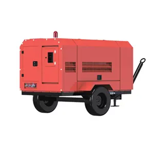 8 bar diesel mobile screw air compressor DACY-17/8