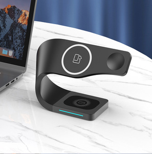 Cargador inalámbrico 3 en 1, Compatible con <span class=keywords><strong>Apple</strong></span> <span class=keywords><strong>Watch</strong></span> & AirPods, Cargador Inalambrico Qi Cargador - Product Image 4