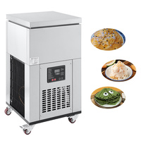 Machine à glace pilée commerciale en acier inoxydable à 4 bacs, type Mein Mein, pour blocs de glace cylindriques