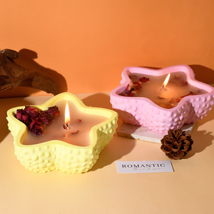 Molde de pegamento DIY, caja de almacenamiento de estrella de mar, molde de silicona, vela de yeso, taza, maceta de flores suculentas, decoración - Product Image 6