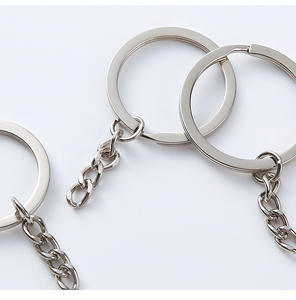 Vente directe d'usine 15mm porte-clés accessoires en métal pour sacs sacs à main chaussures et bottes - Product Image 4