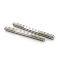 AISI 201 304 304L 316 316L 317L Stainless Steel Stud Bolt Double Threaded Rod Ended Bolt Screw