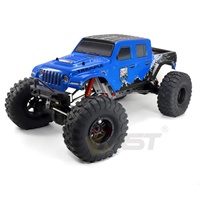 RGT 18100 2.4 Coche Teledirigido Todoterreno RTR 1:10 Eléctrico 4WD Bigfoot de Escalada 6 Canales con Control por App, Cable USB y Alcance de 100m