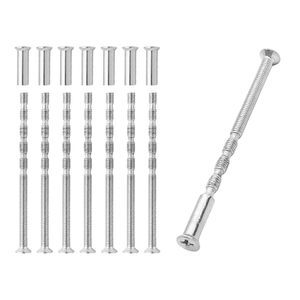 Viti per giunzioni in bambù, bulloni di collegamento per maniglie di porte, viti <span class=keywords><strong>a</strong></span> croce con testa svasata piatta 4x70 e viti con scanalatura di taglio M4x16 - Product Image 1