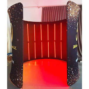 Nguồn cung cấp bên Photo Booth gối Backdrop với Fill ánh sáng đèn của nhãn hiệu Inflatable Photo Booth lều - Product Image 4