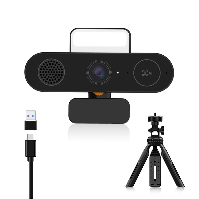 All-in-One WiFi Camera AI Tracking for YouTube Twitch Live Broadcast Content Creation