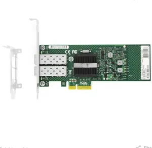 OEM Nova Tendência Intel 82576 PCle 2.0x4 Gigabit SFP Dual-Port Ethernet Servidor Óptico Placa de Interface de Rede Adaptador Lan Cartão NIC