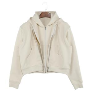 Felpe <span class=keywords><strong>con</strong></span> Cappuccio Invernali da Uomo di Alta Qualità, Personalizzabili, a Tre Strati <span class=keywords><strong>con</strong></span> <span class=keywords><strong>Zip</strong></span>, Maniche Lunghe, 100% Cotone, Ricamate <span class=keywords><strong>con</strong></span> Stampa Digitale - Product Image 1