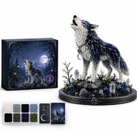 Kit DIY de poupées 3D perlées, multi-styles, faune céleste, ensemble de perles de cristal, convivial pour les débutants, kit de loisirs relaxant