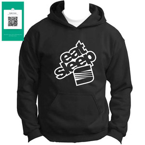 เสื้อมีฮู้ดสำหรับผู้ชายพิมพ์ลายหน้าจอผ้าฝ้าย100% สีพื้นเสื้อผ้าไซส์พิเศษสำหรับฤดูหนาว - Product Image 2