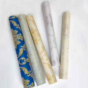 Papel Tapiz 3D de Flores Grandes, Tela No Tejida, para Dormitorio, Sala de Estar, Restaurante, Hotel, Fondo de <span class=keywords><strong>TV</strong></span>, Rollos de Papel Tapiz Autoadhesivos - Product Image 1