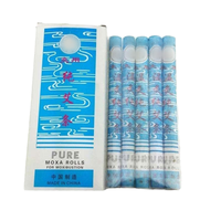 Bâtonnets et rouleaux de moxa pure de haute qualité (10 pièces/boîte) pour la moxibustion corporelle, soulage le stress