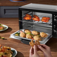 Four Grille-Pain Multifonction 15L Électrique de Comptoir Personnalisé OEM Grande Capacité 6 Tranches pour Cuisson, Pizzas et Gril